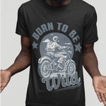 Load image into Gallery viewer, Born to be Wild: Vintage Bike Enthusiast T-Shirt
