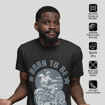 Load image into Gallery viewer, Born to be Wild: Vintage Bike Enthusiast T-Shirt
