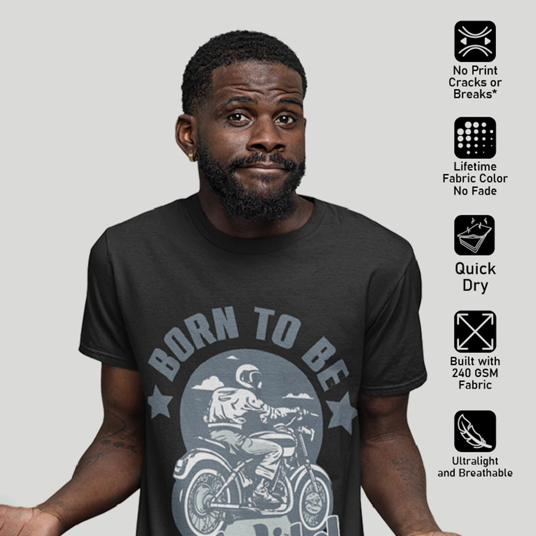 Born to be Wild: Vintage Bike Enthusiast T-Shirt