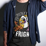 Load image into Gallery viewer, Partners in Fright: Scooby Doo and Courage the Cowardly Dog T-Shirt
