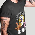 Load image into Gallery viewer, Partners in Fright: Scooby Doo and Courage the Cowardly Dog T-Shirt
